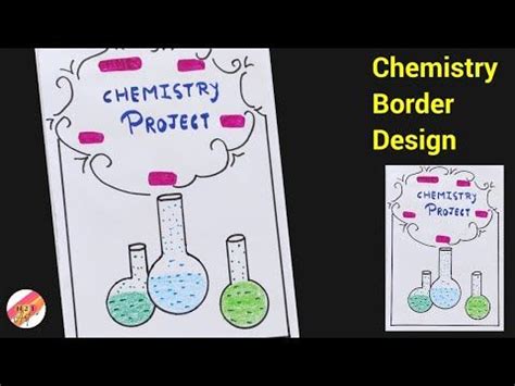 Chemistry Project Border Design |Border design for project | Easy ...