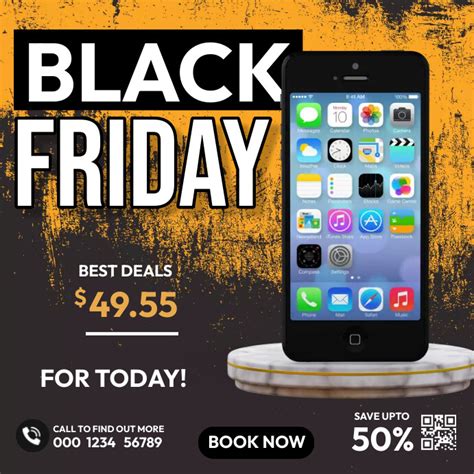 Black Friday Cellphone Deals Template | PosterMyWall