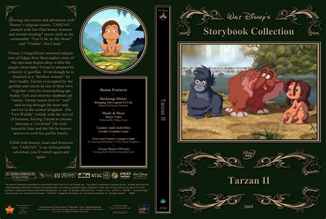 Tarzan II - Movie DVD Custom Covers - Tarzan II :: DVD Covers