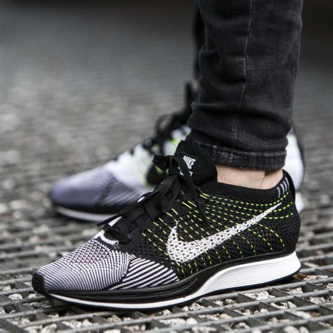 Nike Flyknit Racer 'Black/White/Volt' - Where to buy online