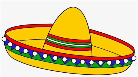 Colorful Mexican Sombrero Hat Free Clip Art Clipart - Cinco De Mayo ...