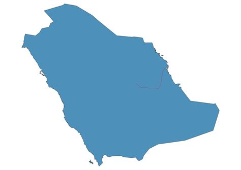 Saudi Arabia Train Map SVG Vector - Railway Map