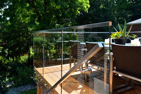 Glass, railing, outdoors | Glass railing deck, Railings outdoor, Deck ...