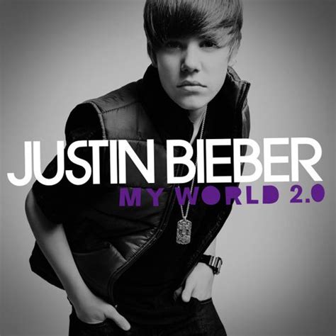 ALBUM COVER: JUSTIN BIEBER - 'MY WORLD 2.0' - Celebrity Bug