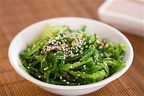 Wakame-Sesame Salad with Pickled Onion Garnish Recipe | Co+op