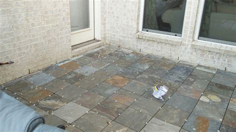 How to Make a Slate Patio Upgrade DIY | Slate patio, Patio upgrade ...