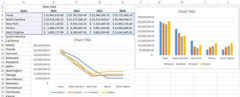 MS Excel - How to model my data in order to produce a chart broken down ...