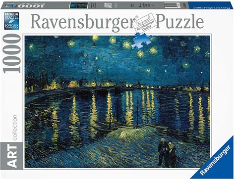 Ravensburger Art Collection Van Gogh Starry Night 1000 Piece Puzzle ...