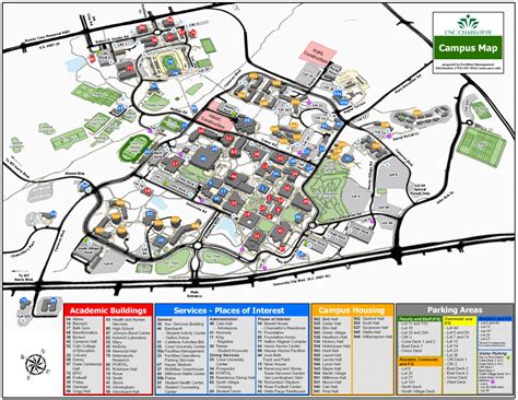 Campus Maps | Facilities Management | UNC Charlotte