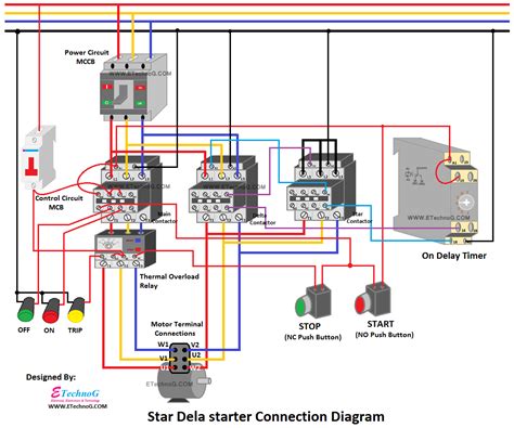 Starter Motor Connection Diagram