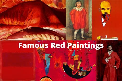 10 Most Famous Red Paintings - Artst