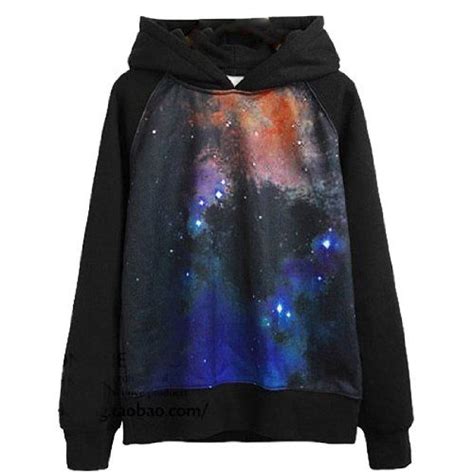 Amazon.com: Partiss Unisex Galaxy Hoodie, Large,black: Clothing ...