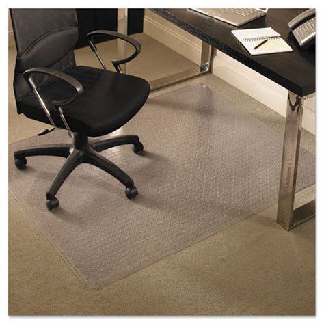 Everlife Chair Mat Medium Pile Carpet Clear | Ultimate Office