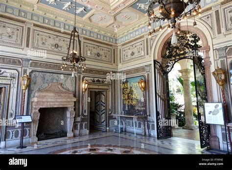 English: Interior view of Vizcaya Museum and Gardens - Miami, Florida ...