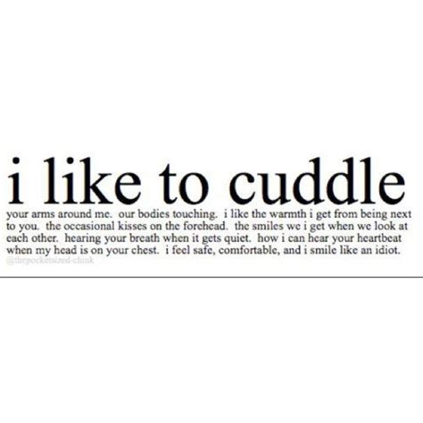 Cuddle Quotes For Him - ShortQuotes.cc