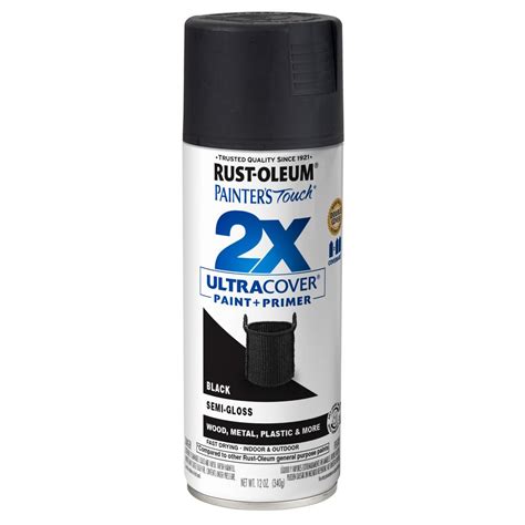 Rust-Oleum Specialty 11 oz. Black Vinyl Spray Paint-1909830 - The Home ...