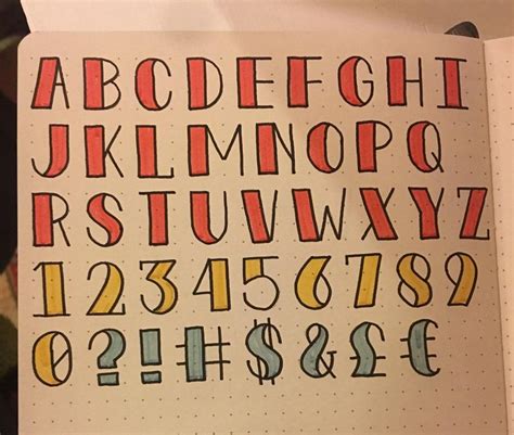 I drew out a full alphabet of the simple gridded title lettering I’ve ...