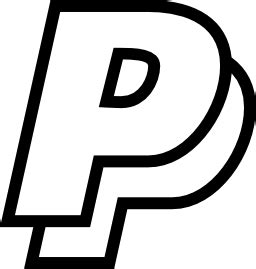 Paypal outlined logo