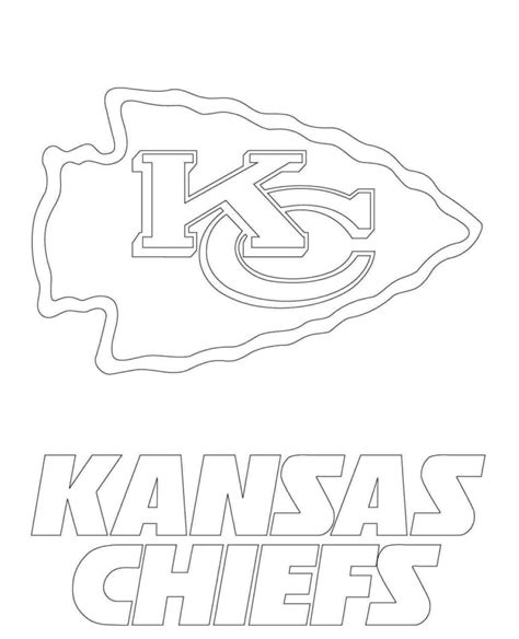 14 Free Kansas City Chiefs Coloring Pages Printable