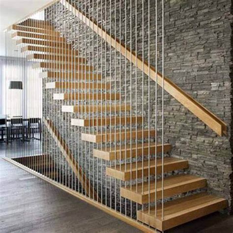 Rope floating staircase - Yurihomes