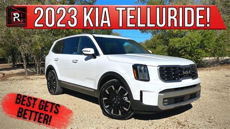 The 2023 Kia Telluride SX Is A Highly Desirable & Prestigious Family ...