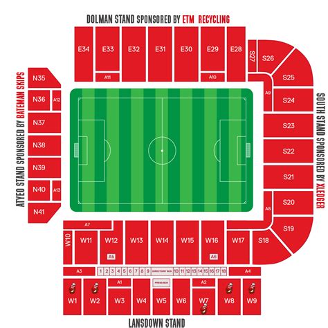 Bristol City Stadium Seating Plan