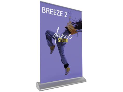 Breeze Table Top Banner Stand - Creative Imaging Displays