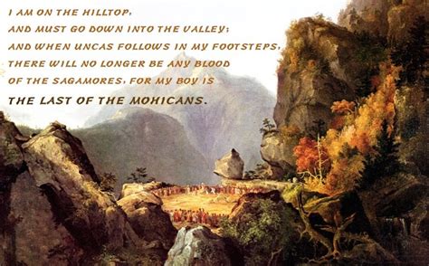 James Fenimore Cooper, The Last of the Mohicans #bookquotes # ...