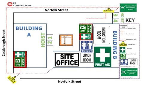 Site Establishment Plan for a Construction Project | University of ...