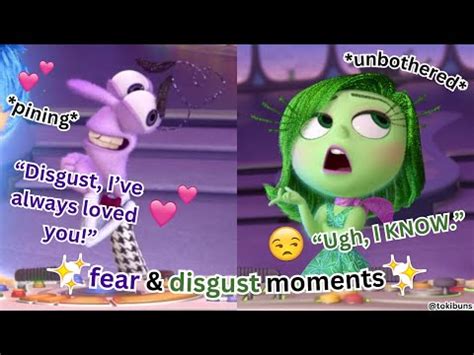 fear and disgust moments | inside out - YouTube