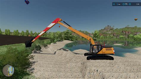 CASE CX250D LONG REACH EXCAVATOR V1.0 – FS22 mod