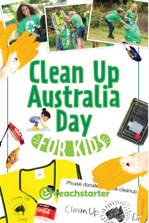 Clean Up Australia Day 2023 Teaching Resources | Australia day, Clean ...