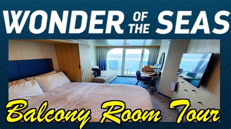 12602 BALCONY ROOM TOUR!!! | WONDER OF THE SEAS | EPISODE 2 - YouTube