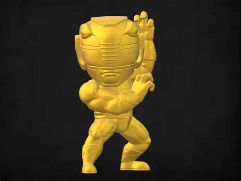 3D Printed power ranger by crazydogs | Pinshape