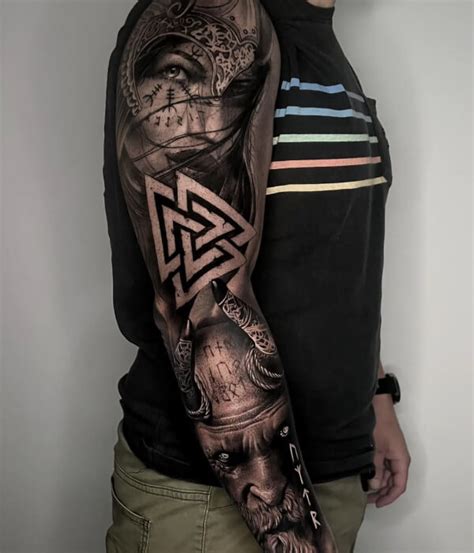 40+ Latest Full Sleeve Tattoos For Men