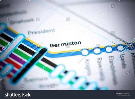 Germiston Station Johannesburg Metro Map Stock Photo 1299891427 ...