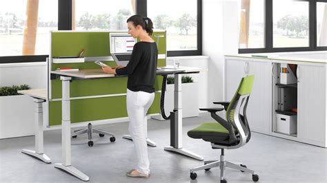 Ology Ergonomic Adjustable Office Desk - Steelcase