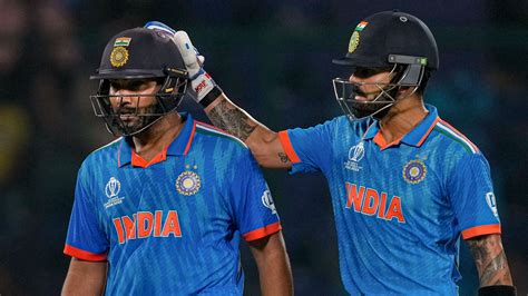 On Rohit Sharma's starry World Cup night, Virat Kohli steals the ...