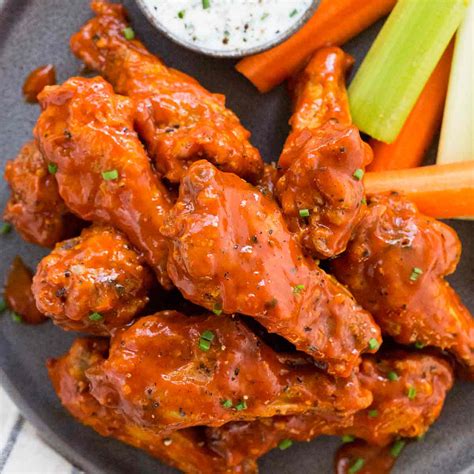 Crispy Baked Buffalo Wings Recipe - Jessica Gavin