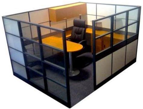 Office cubicle glass walls | Hawk Haven