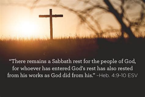 Hebrews 4: A Sabbath-Rest for the People of God ...