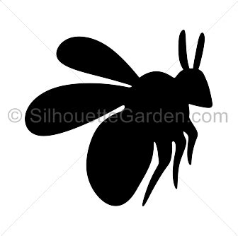 Bumble Bee Silhouette - Free Clip Art, Printable, and Vector Downloads