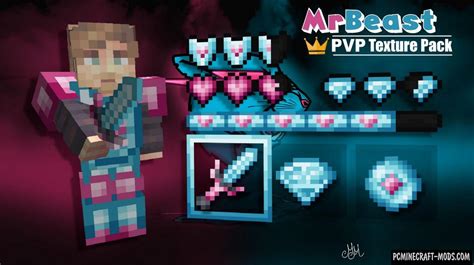 MrBeast 16x - BedWars, PvP Texture Pack For Minecraft 1.20.4 | PC Java Mods