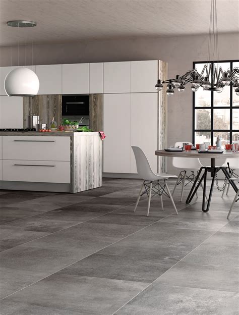 Modern Kitchen Tile Floor Design Ideas