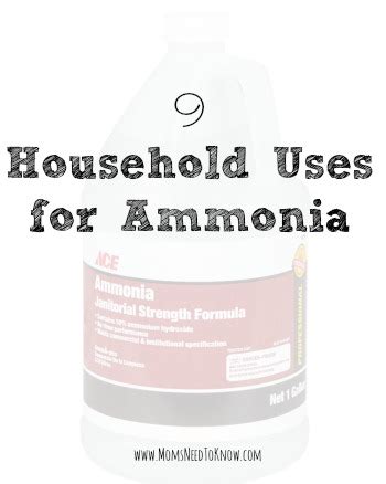 9 Household Uses For Ammonia | Moms Need To Know