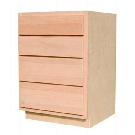 Kapal 240832 24 x 34.5 in. German Beech Unfinished Drawer Base ...