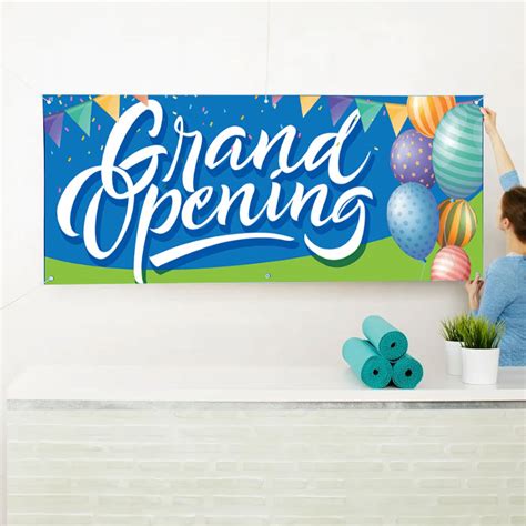 Grand Opening Banner - Tight Designs & Printing Service of Florida