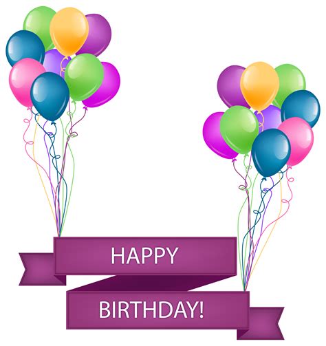 Free Birthday Banner Transparent, Download Free Birthday Banner ...