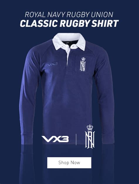 VX3 - New Royal Navy Rugby Union Anthem Jacket