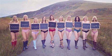 Mums Strip For Charity Calendar To Raise Money For Boy With Brain ...